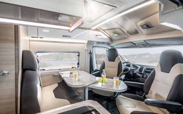 Forster camper zitgedeelte